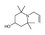 2,2,6,6-tetramethyl-1-prop-2-enylpiperidin-4-ol结构式