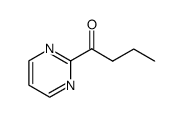 1-Butanone, 1-(2-pyrimidinyl)- (9CI) Structure