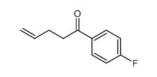 1-(4-fluorophenyl)-4-penten-1-one结构式