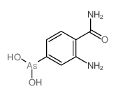 Arsonous acid, [3-amino-4-(aminocarbonyl)phenyl]-(9CI) Structure