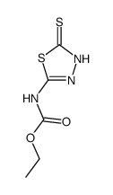 ethyl N-(5-thioxo-4,5-dihydro-1,3,4-thiadiazol-2-yl)carbamate结构式