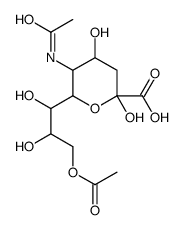 N-乙酰基-9-O-乙酰神经氨酸结构式