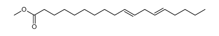 10,13-octadecadienoic acid methyl ester structure