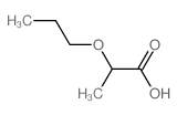 2-propoxypropanoic acid(SALTDATA: FREE)结构式