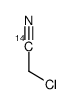 chloroacetonitrile, [1-14c]结构式