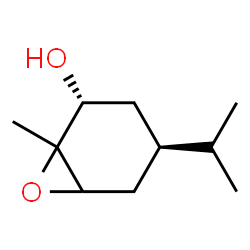 7-Oxabicyclo[4.1.0]heptan-2-ol,1-methyl-4-(1-methylethyl)-,(2R,4R)-(9CI)结构式