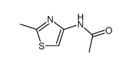 N-(2-Methylthiazol-4-yl)acetamide结构式