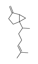 1-(1,5-Dimethyl-4-hexenyl)-4-methylenebicyclo[3.1.0]hexane Structure