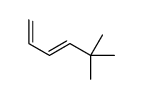 (Z)-(CH3)3CCH=CHCH=CH2 Structure