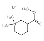 methyl 1,1-dimethyl-3,4,5,6-tetrahydro-2H-pyridine-3-carboxylate structure