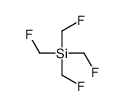 tetrakis(fluoromethyl)silane Structure