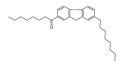 1-(7-octyl-9H-fluoren-2-yl)octan-1-one Structure