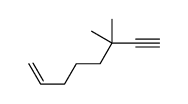 6,6-dimethyloct-1-en-7-yne结构式