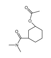 [(1R,3S)-3-(dimethylcarbamoyl)cyclohexyl] acetate Structure