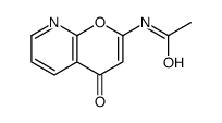 N-(4-oxopyrano[2,3-b]pyridin-2-yl)acetamide结构式