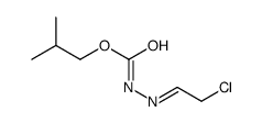 2-methylpropyl N-(2-chloroethylideneamino)carbamate结构式