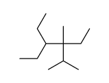 3,4-diethyl-2,3-dimethylhexane Structure