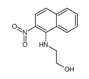 2-[(2-nitronaphthalen-1-yl)amino]ethanol Structure