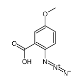 2-azido-5-methoxybenzoic acid Structure