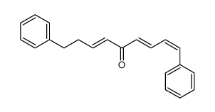 1,9-diphenylnona-1,3,6-trien-5-one结构式