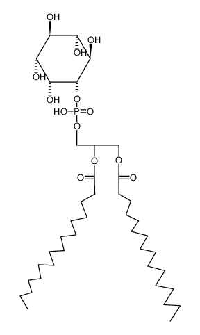 dipalmitoyl phosphatidylinositol结构式