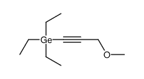 triethyl(3-methoxyprop-1-ynyl)germane结构式