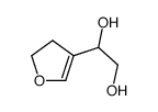 (+/-)-1-(4,5-dihydrofuran-3-yl)ethane-1,2-diol结构式