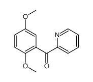 2-(2,5-DIMETHOXYBENZOYL)PYRIDINE结构式