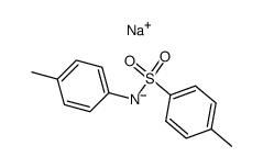 N-tosyl-p-toluidine sodium salt Structure