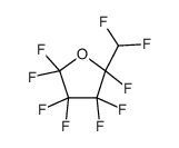 2-(difluoromethyl)-2,3,3,4,4,5,5-heptafluorooxolane Structure