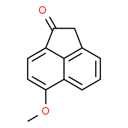 1-Acenaphthenone,6-methoxy-(5CI) structure