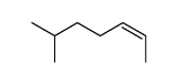 cis-6-Methyl-hepten-(2)结构式