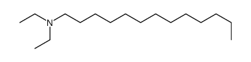 N,N-diethyltridecan-1-amine Structure