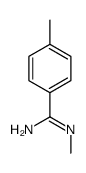 N',4-dimethylbenzenecarboximidamide结构式