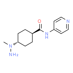 Cyclohexanecarboxamide, 4-(1-methylhydrazino)-N-4-pyridinyl-, trans- (9CI) picture