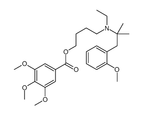 3,4,5-Trimethoxybenzoic acid 4-[ethyl[2-(4-methoxyphenyl)-1,1-dimethylethyl]amino]butyl ester picture