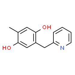 1,4-Benzenediol, 2-methyl-5-(2-pyridinylmethyl)- (9CI) picture