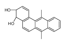 (3R,4R)-7,12-Dimethyl-3,4-dihydro-3,4-tetraphenediol Structure