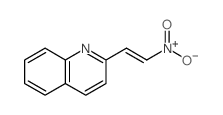 2-[(E)-2-nitroethenyl]quinoline结构式