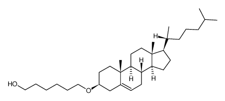 cholest-5-en-3β-yl 6-hydroxyhexyl ether Structure