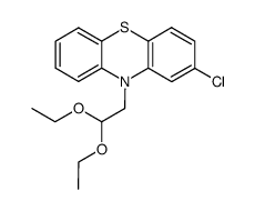 2-chloro-10-(2,2-diethoxy-ethyl)-10H-phenothiazine Structure
