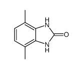 2H-Benzimidazol-2-one,1,3-dihydro-4,7-dimethyl-(9CI)结构式