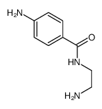 4-amino-N-(2-aminoethyl)benzamide结构式