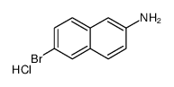 6-Bromonaphthalen-2-amine hydrochloride structure