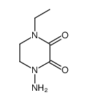 2,3-Piperazinedione,1-amino-4-ethyl-(9CI) picture