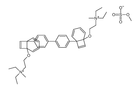 [2,2'-[[1,1'-biphenyl]-4,4'-diylbis(ethylenephenyleneoxy)]diethyl]bis[diethylmethylammonium] dimethyl bis(sulphate) picture