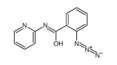 2-azido-N-pyridin-2-ylbenzamide Structure