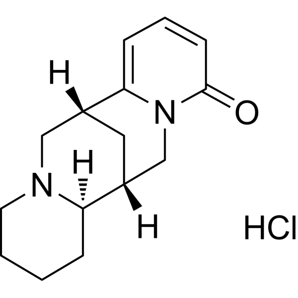 Anagyrine hydrochloride结构式