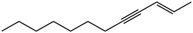 (E)-2-Dodecen-4-yne结构式