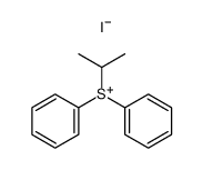 isopropyldiphenylsulfonium iodide Structure